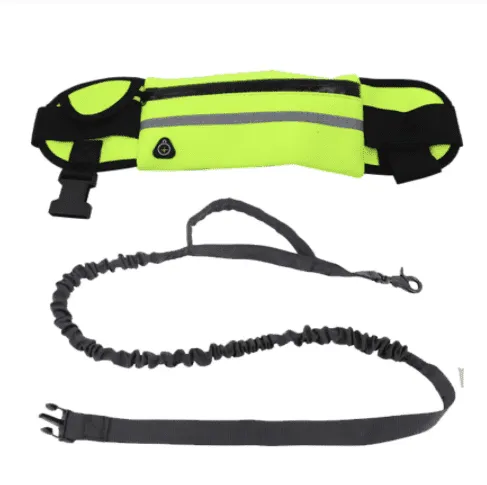 Safety Waist Pack Dog Leash for Outdoor Activities