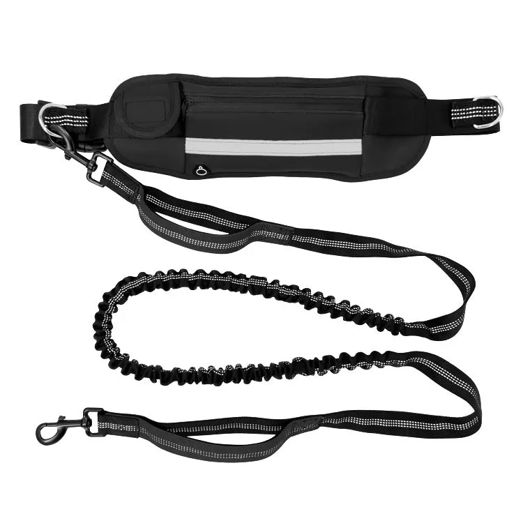 Safety Waist Pack Dog Leash for Outdoor Activities