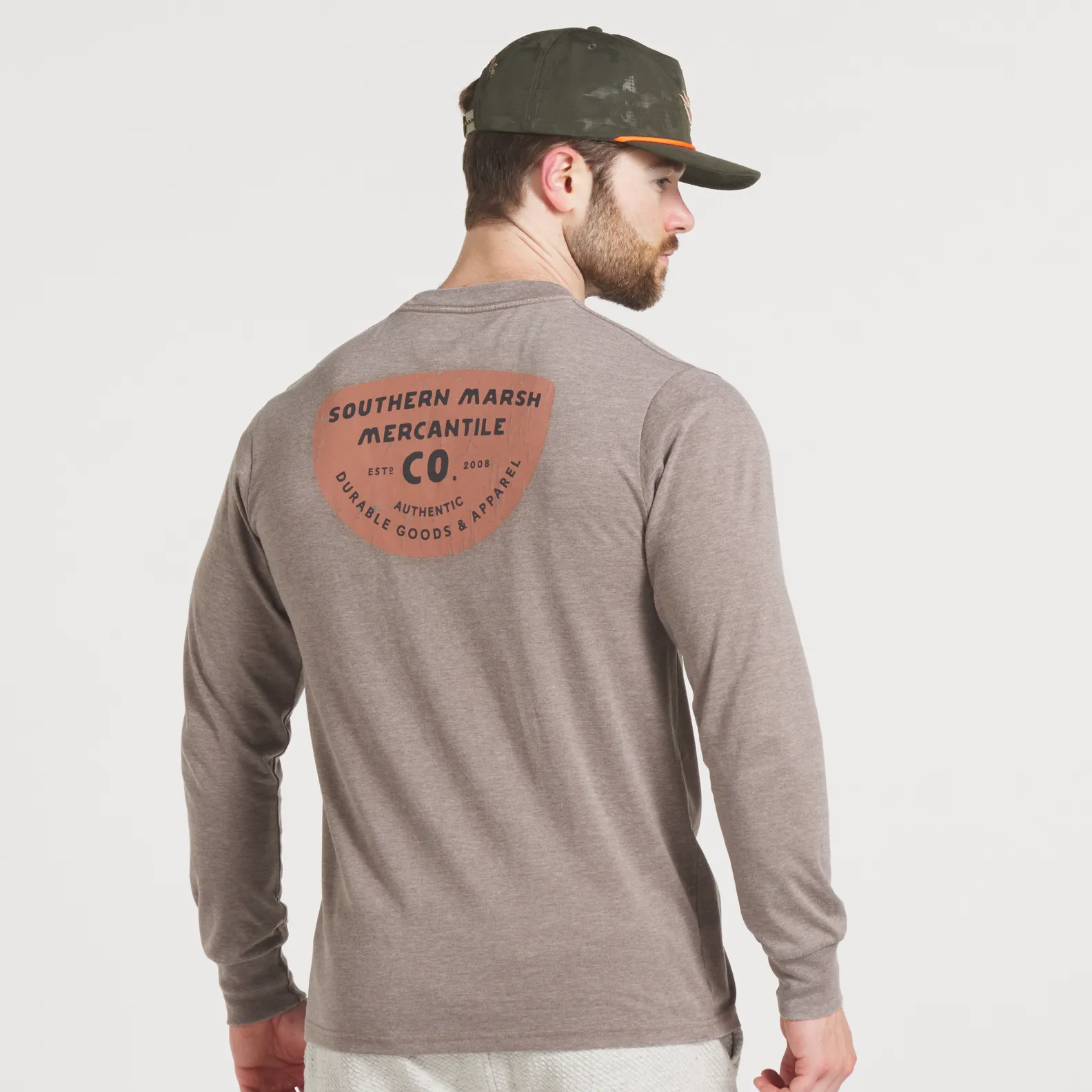 Seawash™ Tee - Mercantile Badge - Long Sleeve