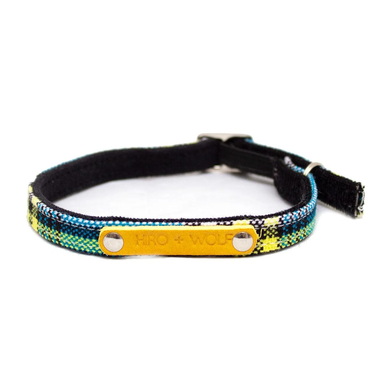 Shuka Blue Stretch Cat Collar