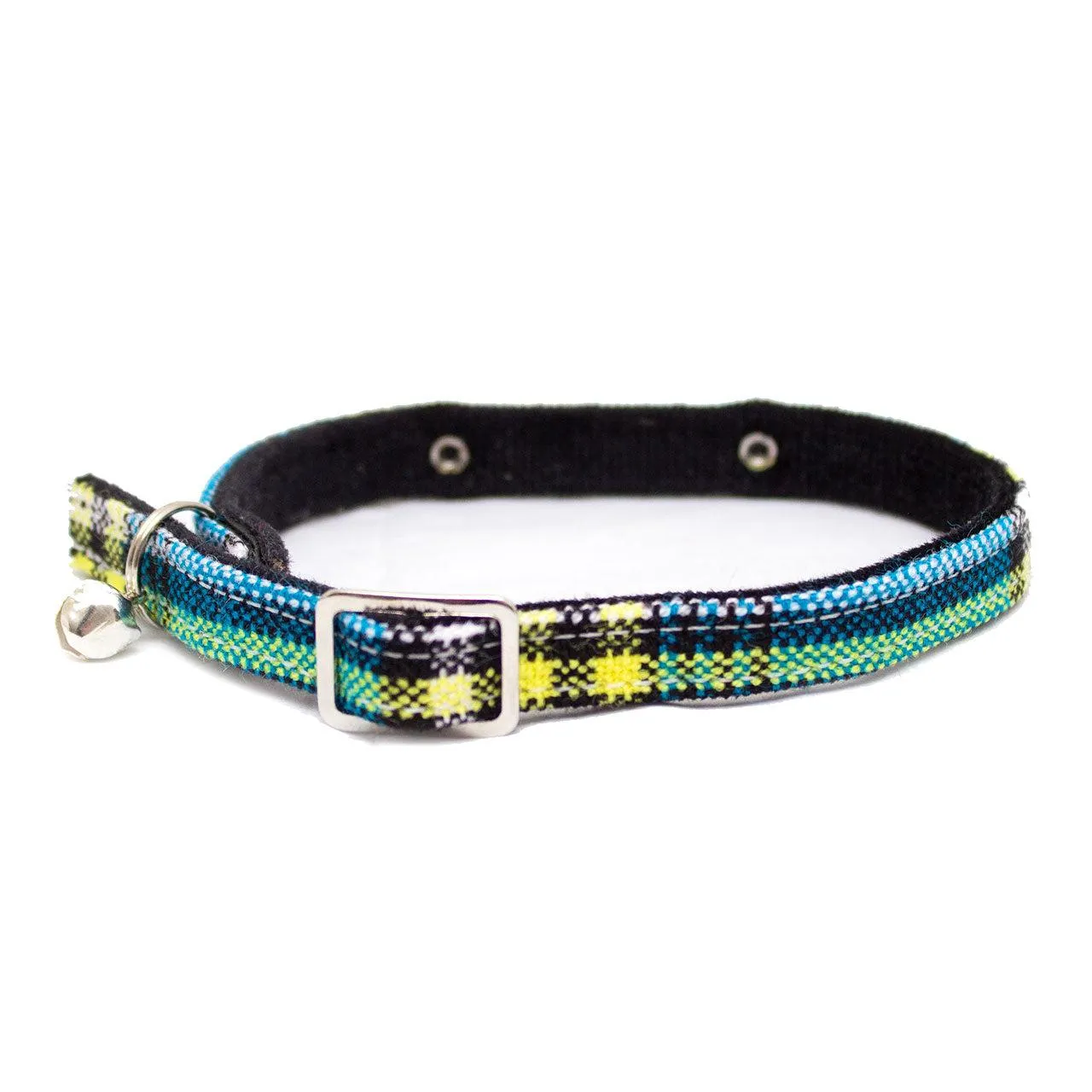 Shuka Blue Stretch Cat Collar