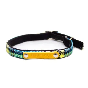 Shuka Blue Stretch Cat Collar