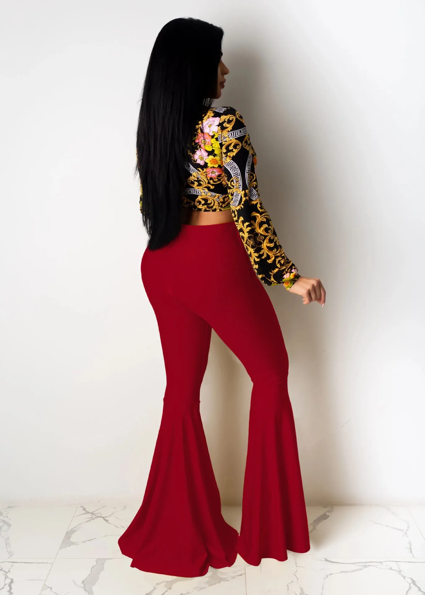 Soraya Sexy Ruffled Nightclub Pants