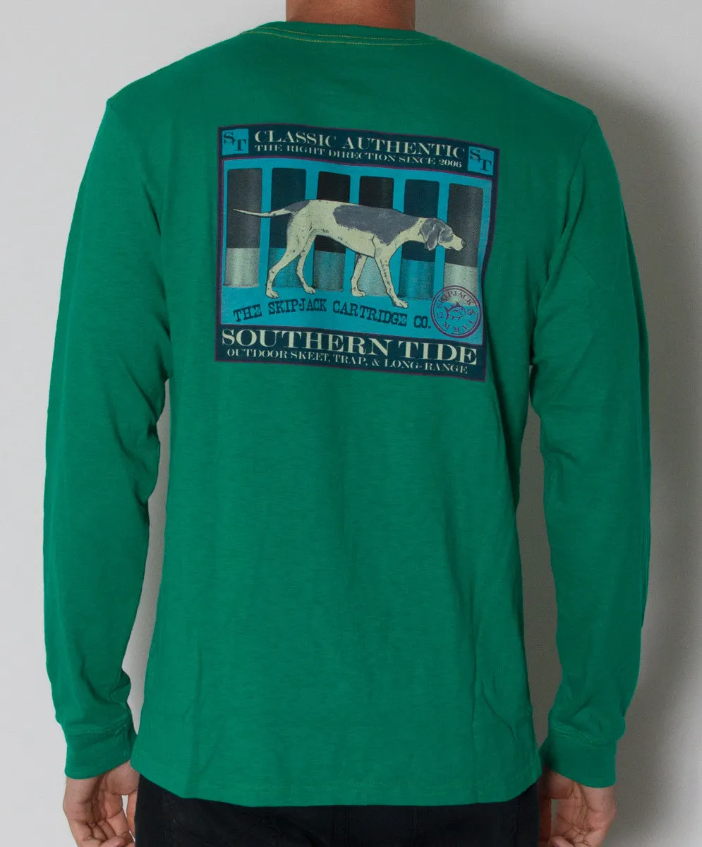 Southern Tide - Skipjack Cartirdge Co Slub Long Sleeve Tee