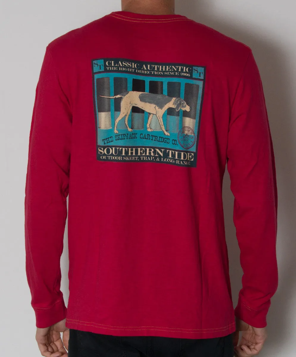 Southern Tide - Skipjack Cartirdge Co Slub Long Sleeve Tee