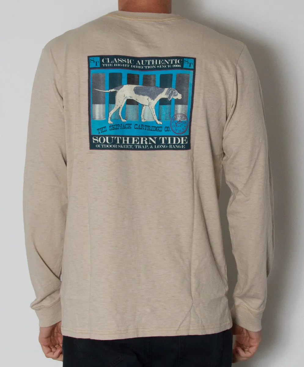 Southern Tide - Skipjack Cartirdge Co Slub Long Sleeve Tee