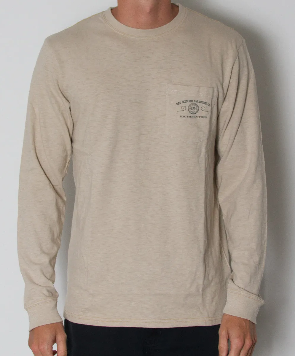 Southern Tide - Skipjack Cartirdge Co Slub Long Sleeve Tee