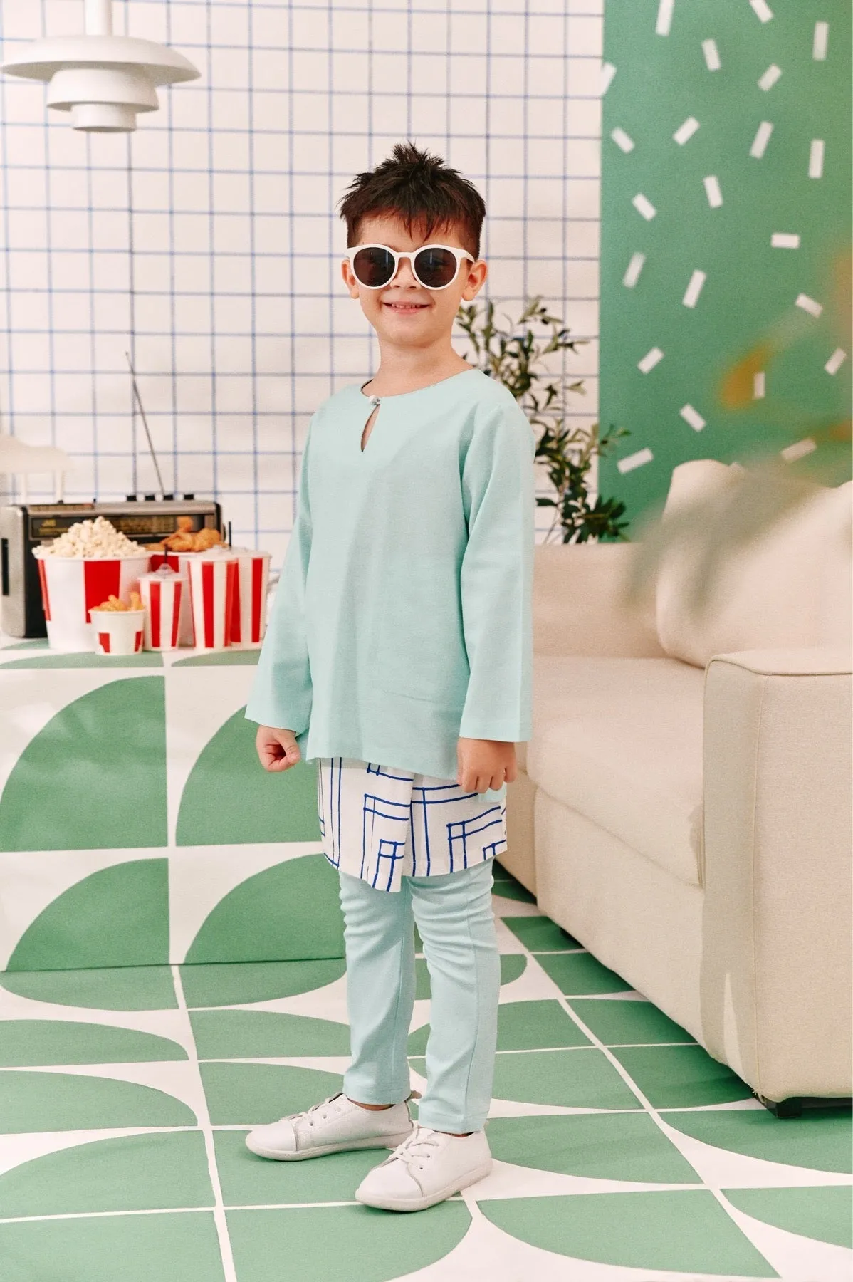 The Perfect Slim Fit Pants - Tiffany Blue