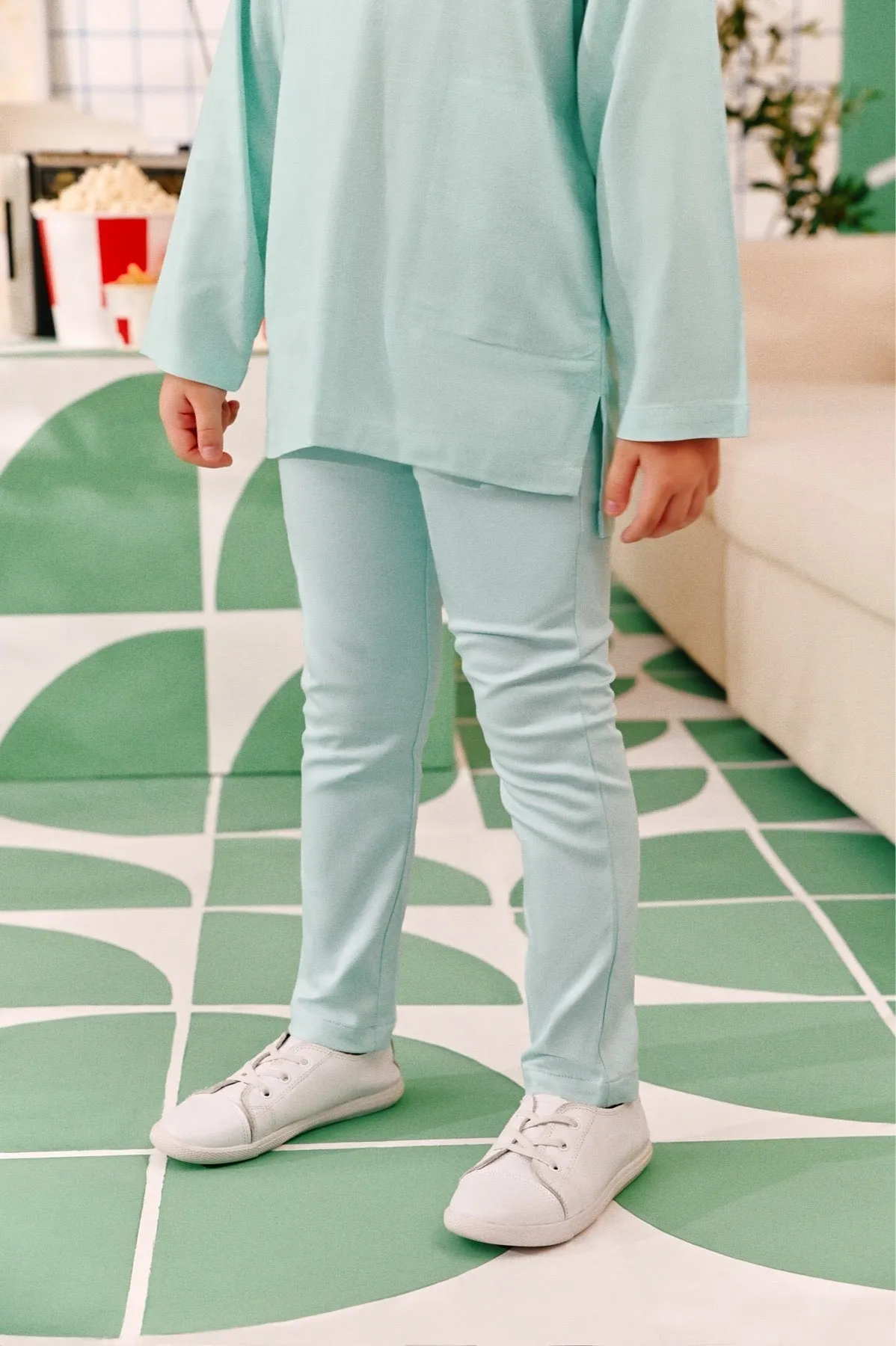 The Perfect Slim Fit Pants - Tiffany Blue