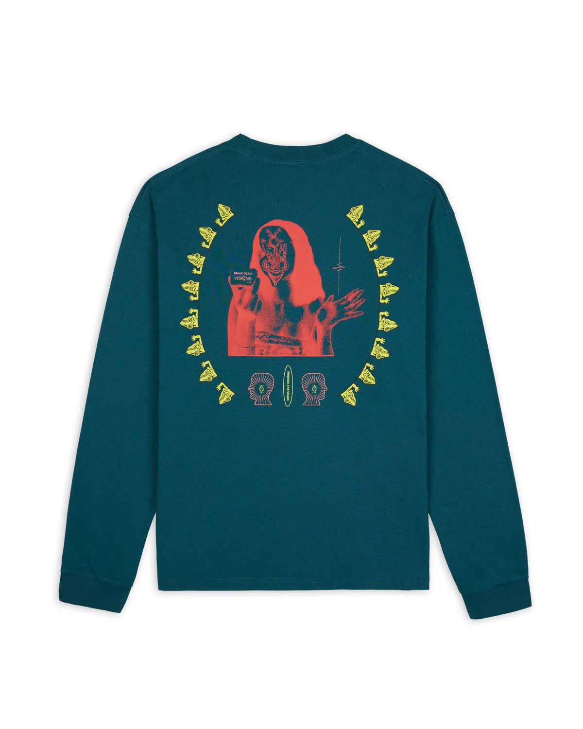 Visions Club Long Sleeve - Teal