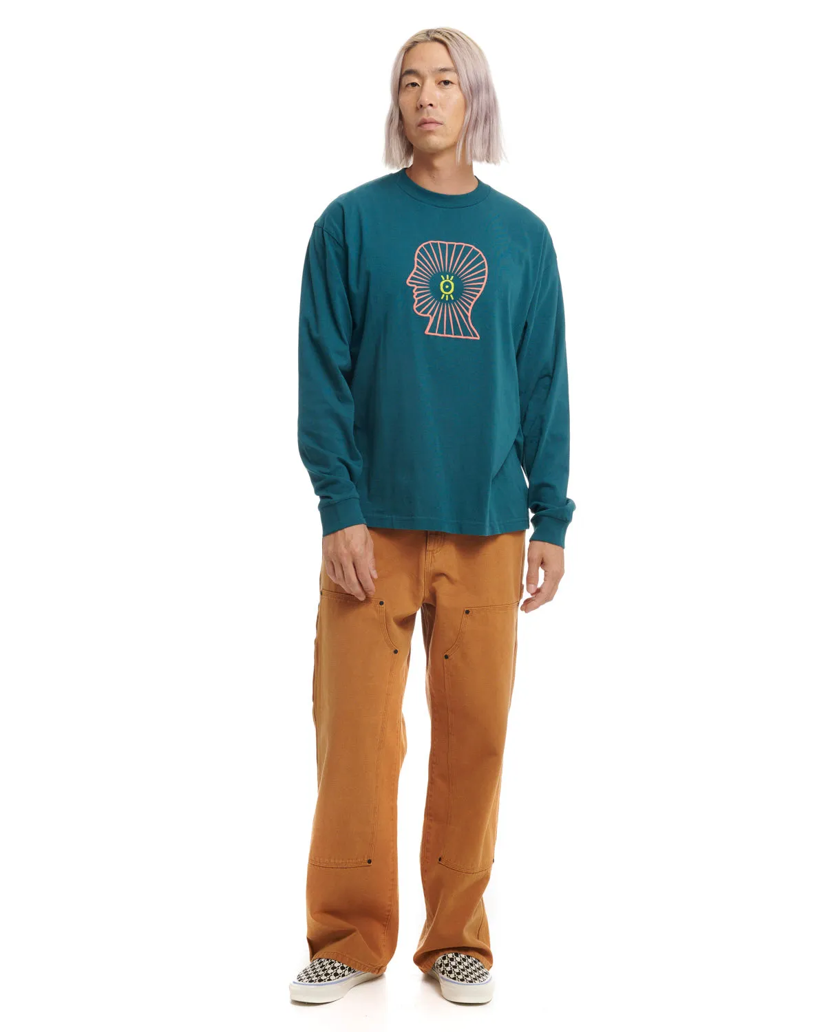 Visions Club Long Sleeve - Teal