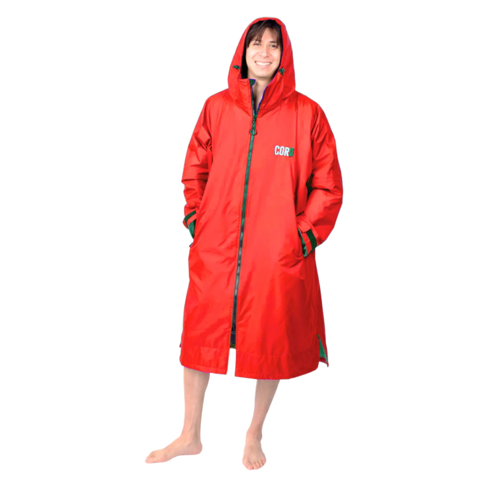 Waterproof Swim Parka (Red)