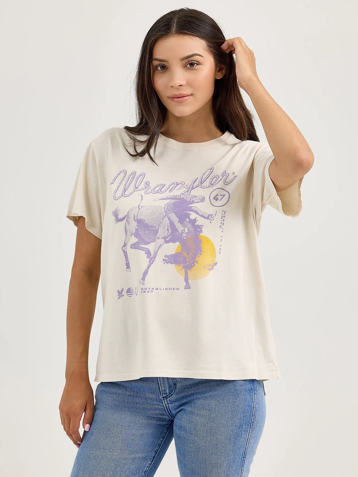 Wrangler Bucking Bronco Tee